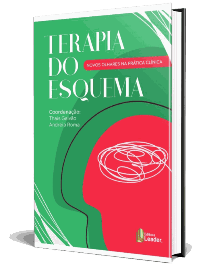 Capa do livro Terapia do Esquema — Novos olhares na prática clínica, coautoria de Viviana Prado (Editora Leader).